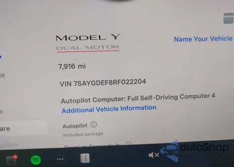 2024 Tesla Model Y Performance Dual Motor All-Wheel Drive from USA, damaged, VIN 7SAYGDEF8RF022204